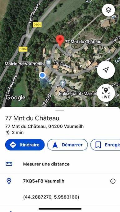 Gite De Charme Le Val Mellis Classe 3 Etoiles Dans La Douceur Provencale Vaumeilh エクステリア 写真